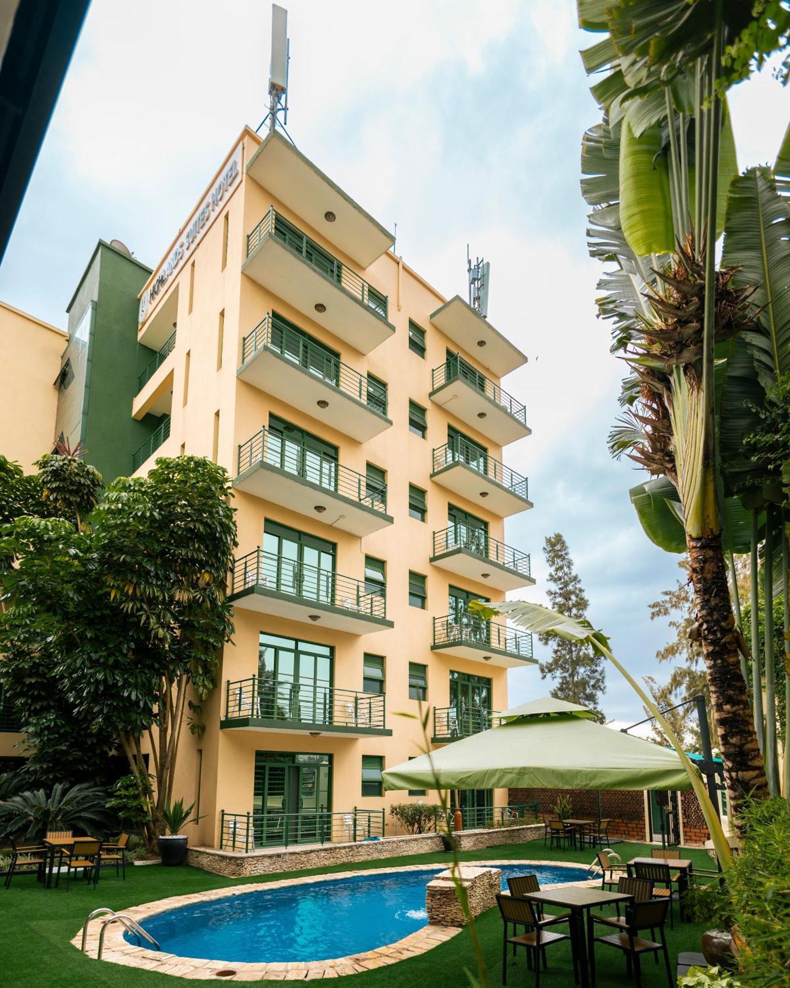 Highlands Suites Hotel Kigali Exterior foto